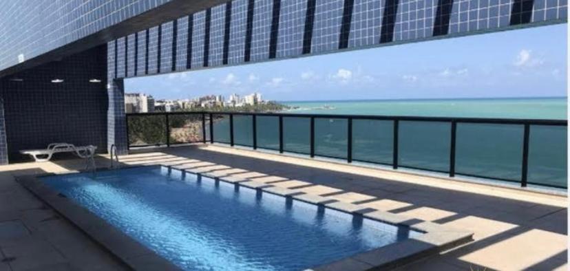 2 Quartos A Beira Mar Da Pajucara Lägenhet Maceió Exteriör bild