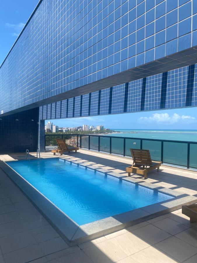 2 Quartos A Beira Mar Da Pajucara Lägenhet Maceió Exteriör bild
